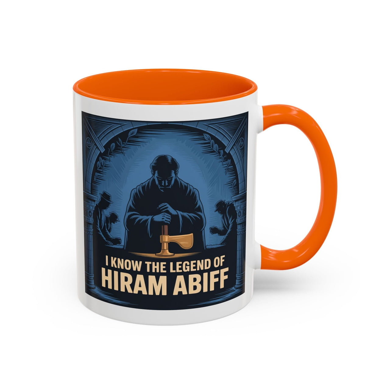 Premium Ready to Go Freemason Design | The Third Degree | Master Mason | I know the legend of Hiram Abiff - Masonic Mugs