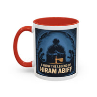Premium Ready to Go Freemason Design | The Third Degree | Master Mason | I know the legend of Hiram Abiff - Masonic Mugs