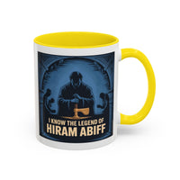 Premium Ready to Go Freemason Design | The Third Degree | Master Mason | I know the legend of Hiram Abiff - Masonic Mugs