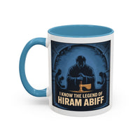 Premium Ready to Go Freemason Design | The Third Degree | Master Mason | I know the legend of Hiram Abiff - Masonic Mugs