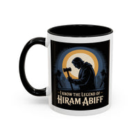 Premium Ready to Go Freemason Design | The Third Degree | Master Mason | I know the legend of Hiram Abiff | Ready to Go Design - Masonic Mugs