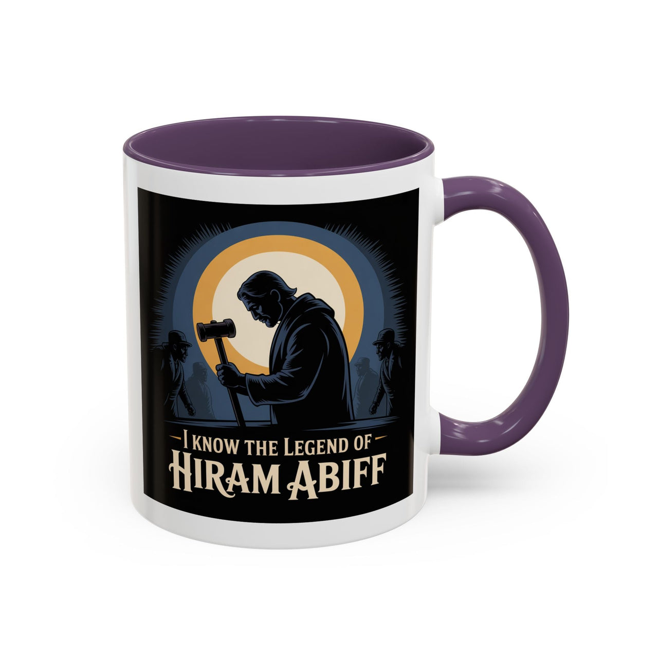 Premium Ready to Go Freemason Design | The Third Degree | Master Mason | I know the legend of Hiram Abiff | Ready to Go Design - Masonic Mugs