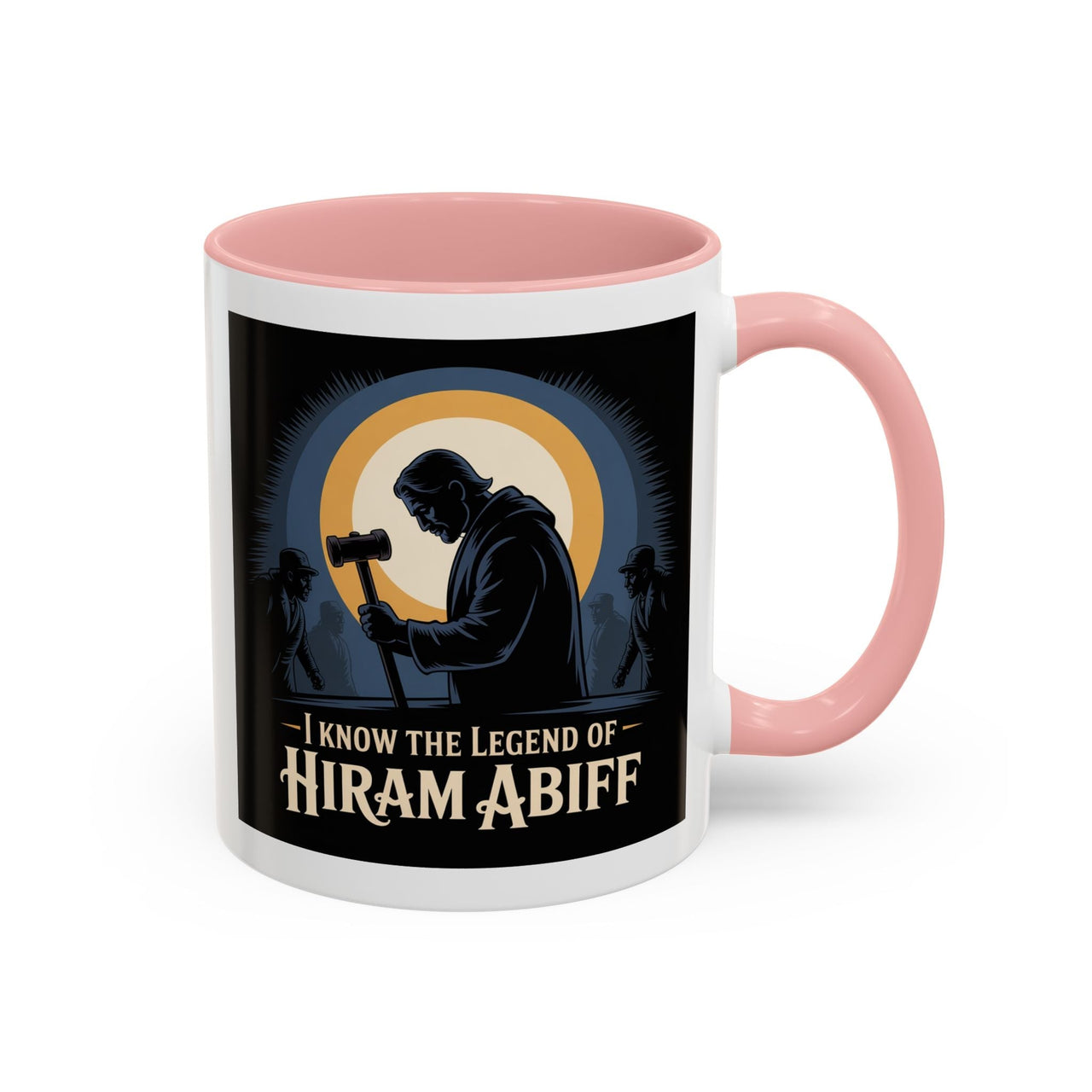 Premium Ready to Go Freemason Design | The Third Degree | Master Mason | I know the legend of Hiram Abiff | Ready to Go Design - Masonic Mugs