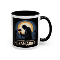 Premium Ready to Go Freemason Design | The Third Degree | Master Mason | I know the legend of Hiram Abiff | Ready to Go Design - Masonic Mugs