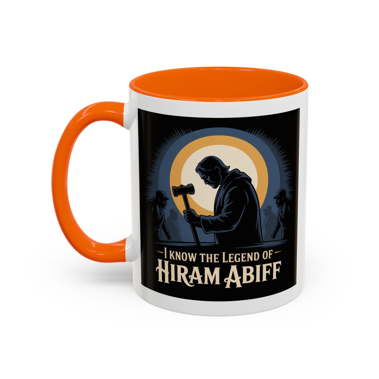 Premium Ready to Go Freemason Design | The Third Degree | Master Mason | I know the legend of Hiram Abiff | Ready to Go Design - Masonic Mugs