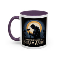 Premium Ready to Go Freemason Design | The Third Degree | Master Mason | I know the legend of Hiram Abiff | Ready to Go Design - Masonic Mugs
