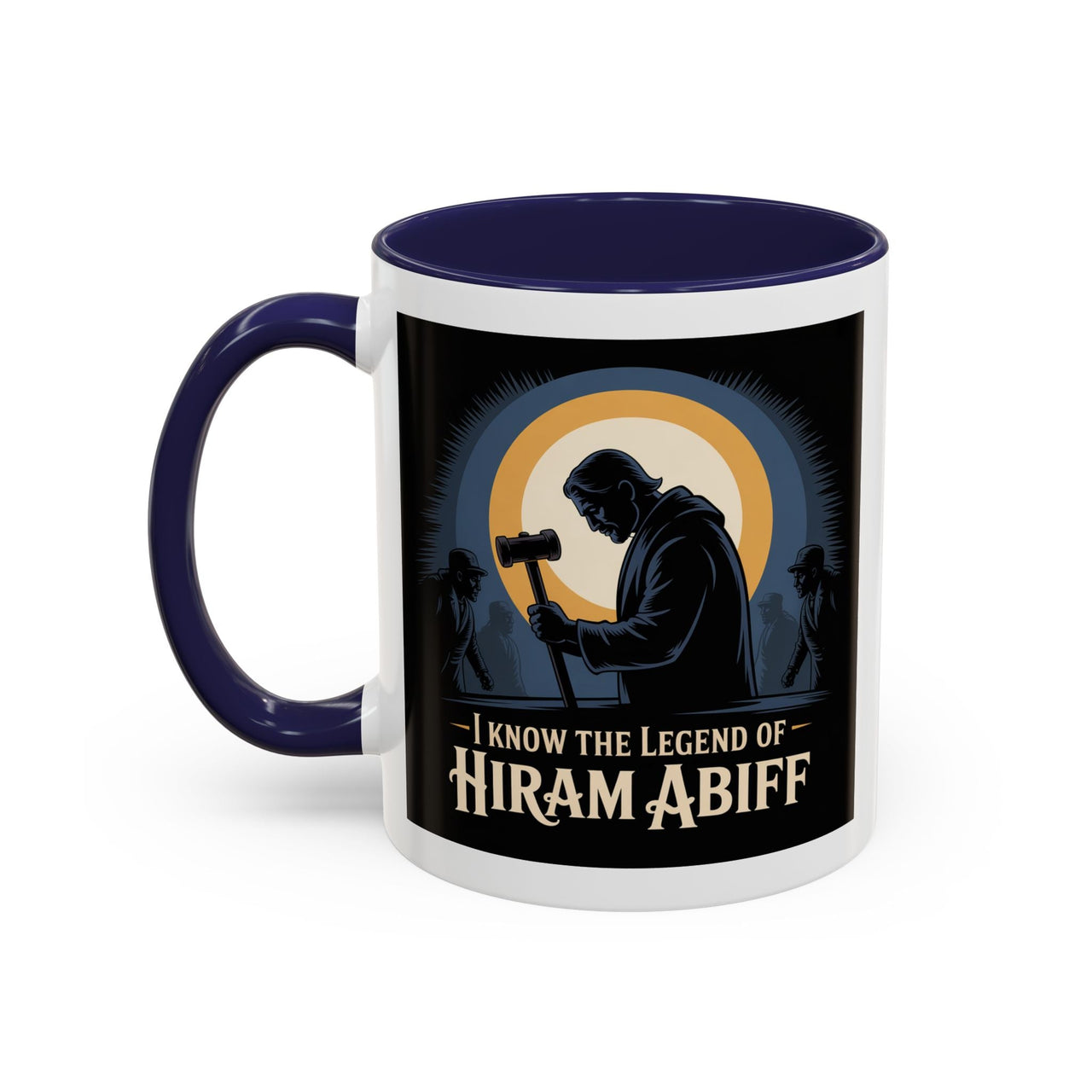 Premium Ready to Go Freemason Design | The Third Degree | Master Mason | I know the legend of Hiram Abiff | Ready to Go Design - Masonic Mugs