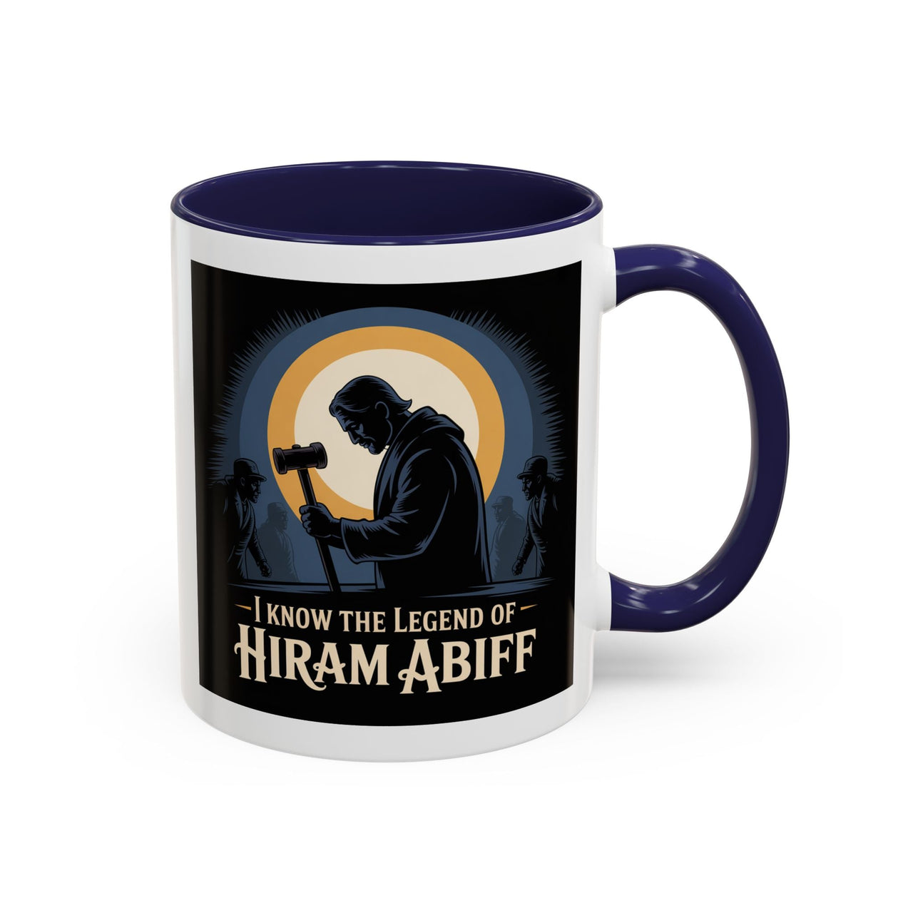 Premium Ready to Go Freemason Design | The Third Degree | Master Mason | I know the legend of Hiram Abiff | Ready to Go Design - Masonic Mugs