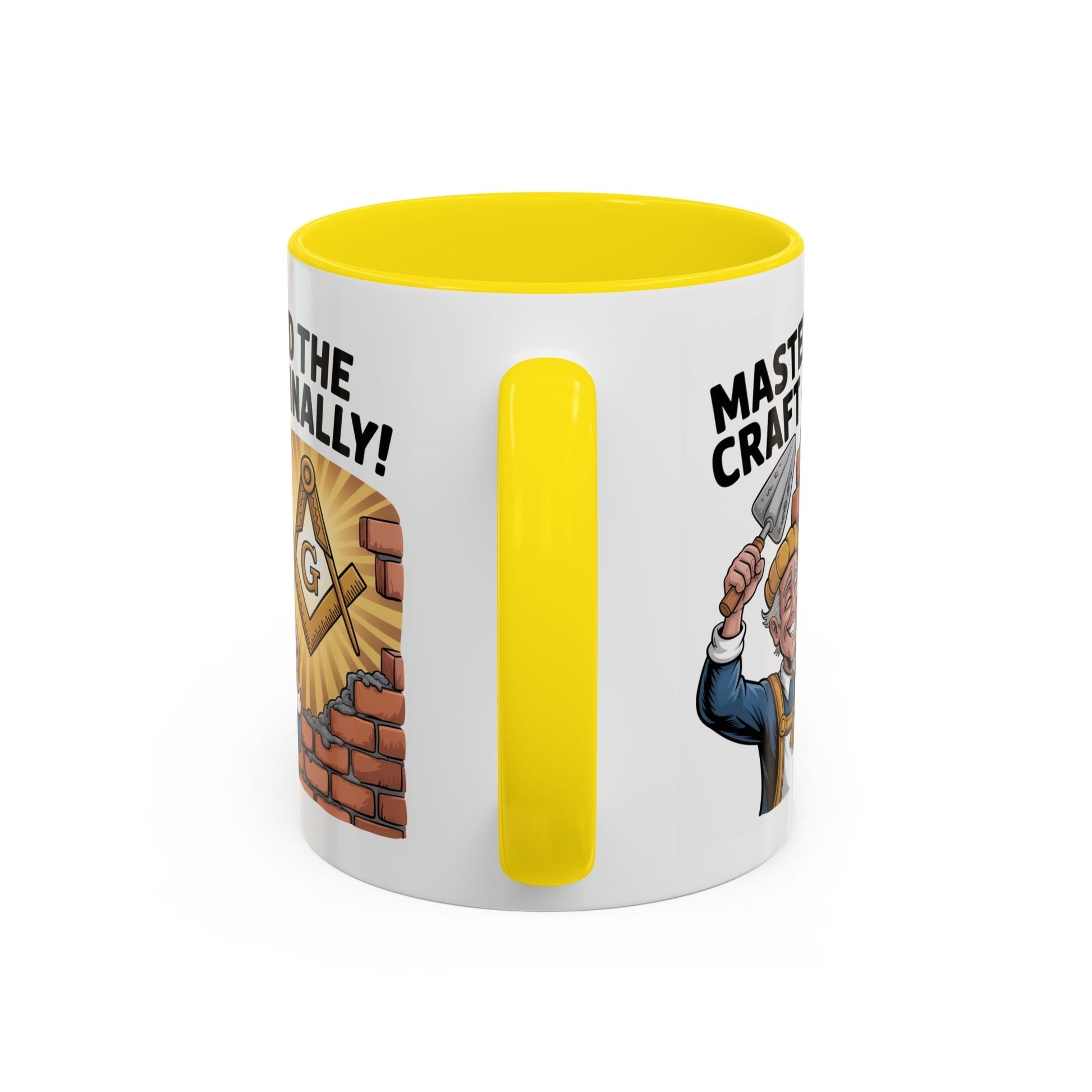 Premium Ready to Go Freemason Design | The Third Degree | Master Mason | Mastering the Craft - Masonic Mugs