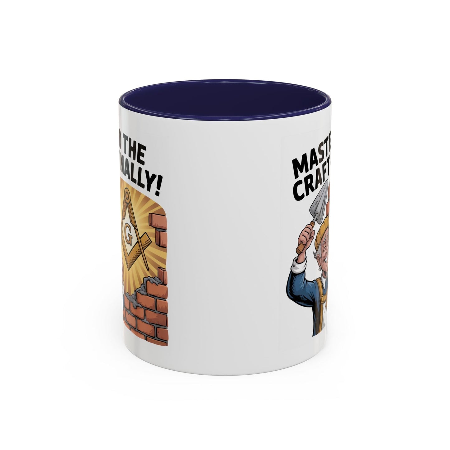 Premium Ready to Go Freemason Design | The Third Degree | Master Mason | Mastering the Craft - Masonic Mugs