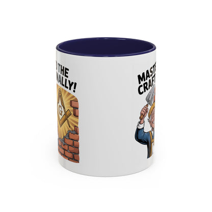Premium Ready to Go Freemason Design | The Third Degree | Master Mason | Mastering the Craft - Masonic Mugs
