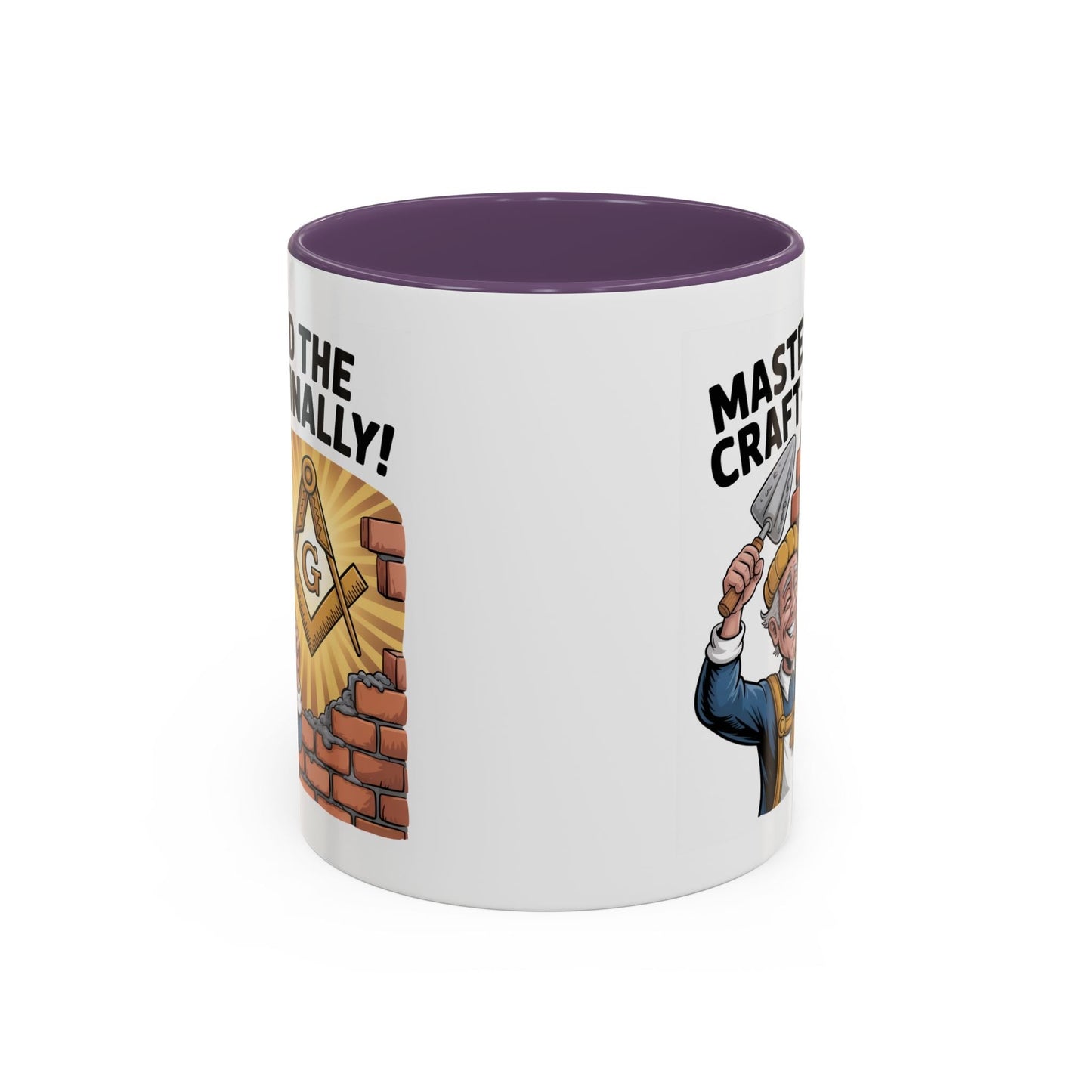 Premium Ready to Go Freemason Design | The Third Degree | Master Mason | Mastering the Craft - Masonic Mugs