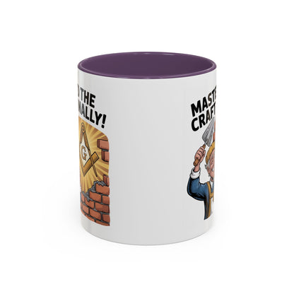 Premium Ready to Go Freemason Design | The Third Degree | Master Mason | Mastering the Craft - Masonic Mugs