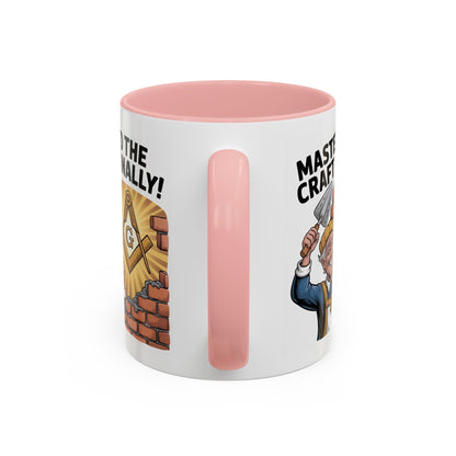 Premium Ready to Go Freemason Design | The Third Degree | Master Mason | Mastering the Craft - Masonic Mugs