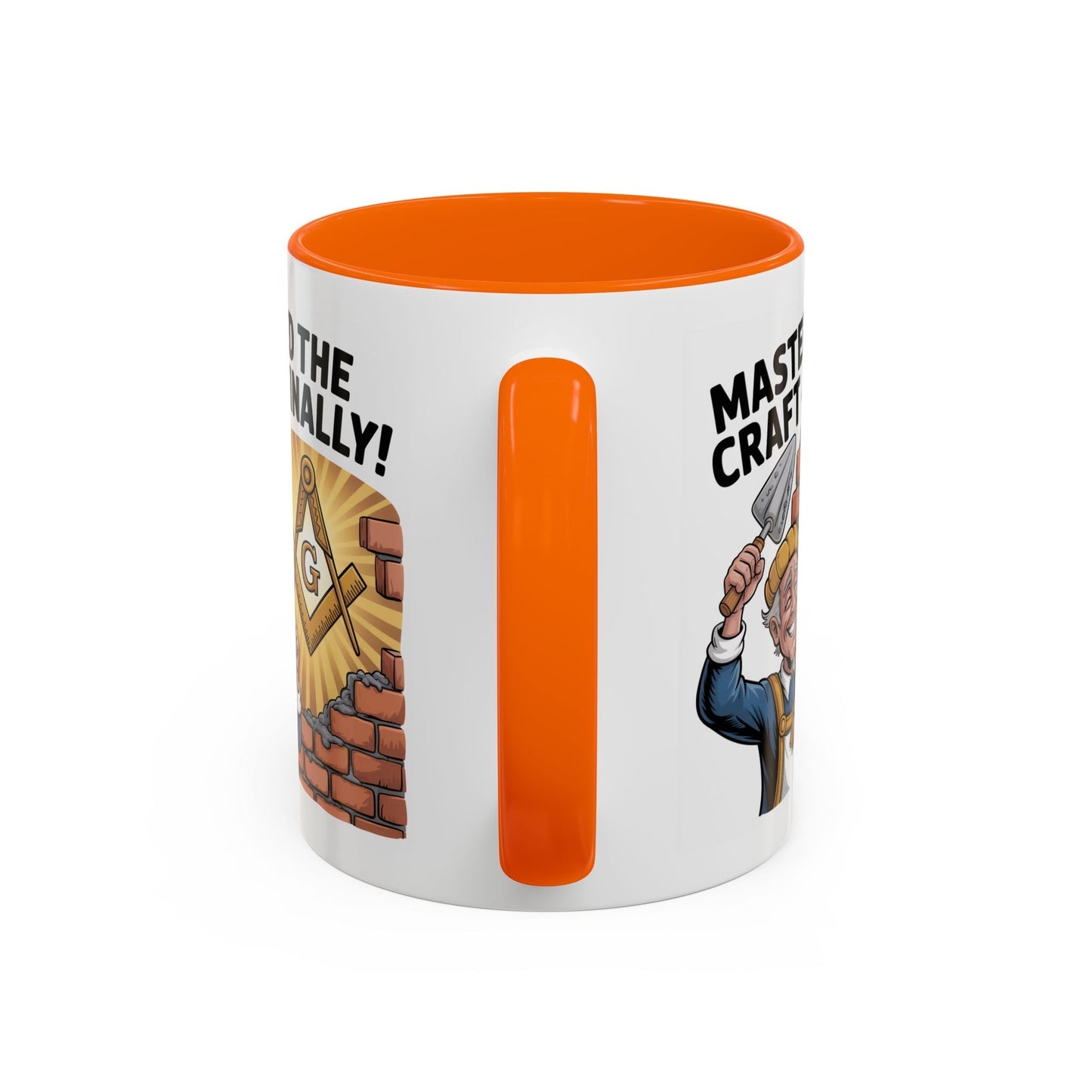 Premium Ready to Go Freemason Design | The Third Degree | Master Mason | Mastering the Craft - Masonic Mugs