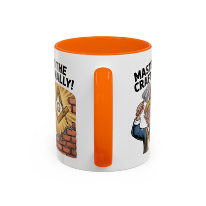 Premium Ready to Go Freemason Design | The Third Degree | Master Mason | Mastering the Craft - Masonic Mugs