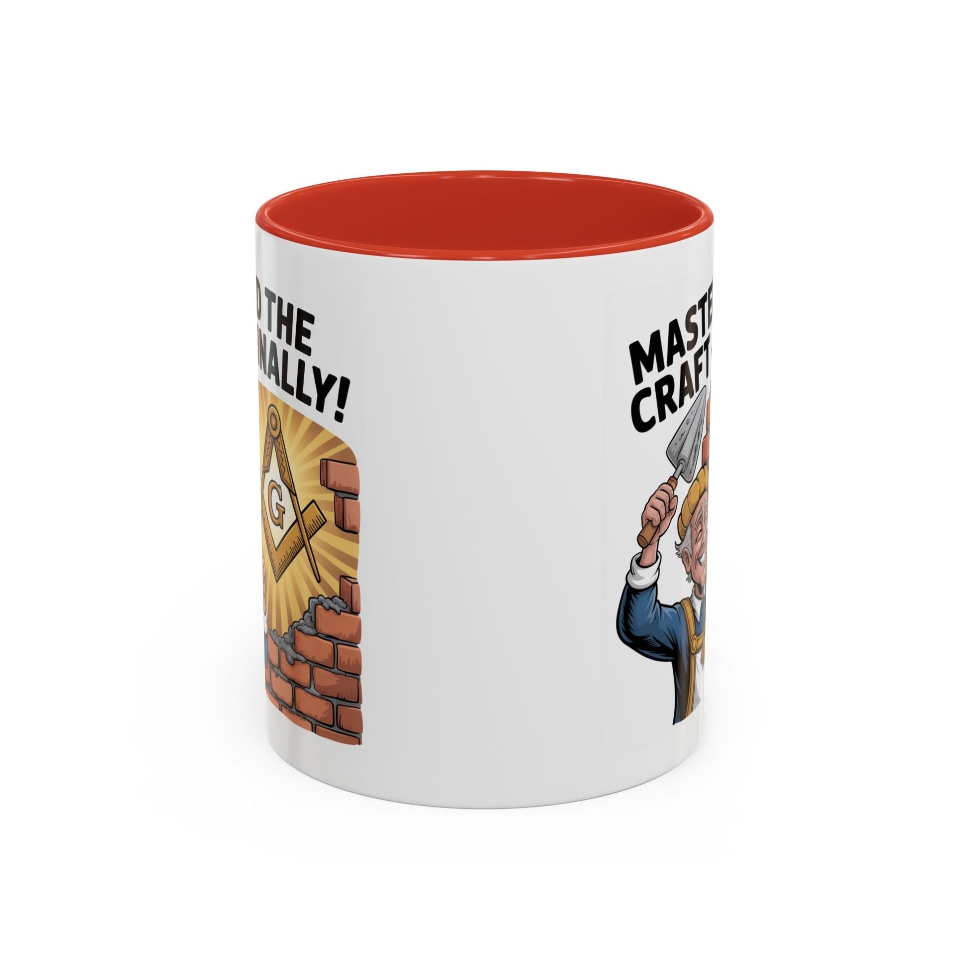 Premium Ready to Go Freemason Design | The Third Degree | Master Mason | Mastering the Craft - Masonic Mugs