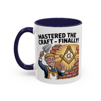 Premium Ready to Go Freemason Design | The Third Degree | Master Mason | Mastering the Craft - Masonic Mugs