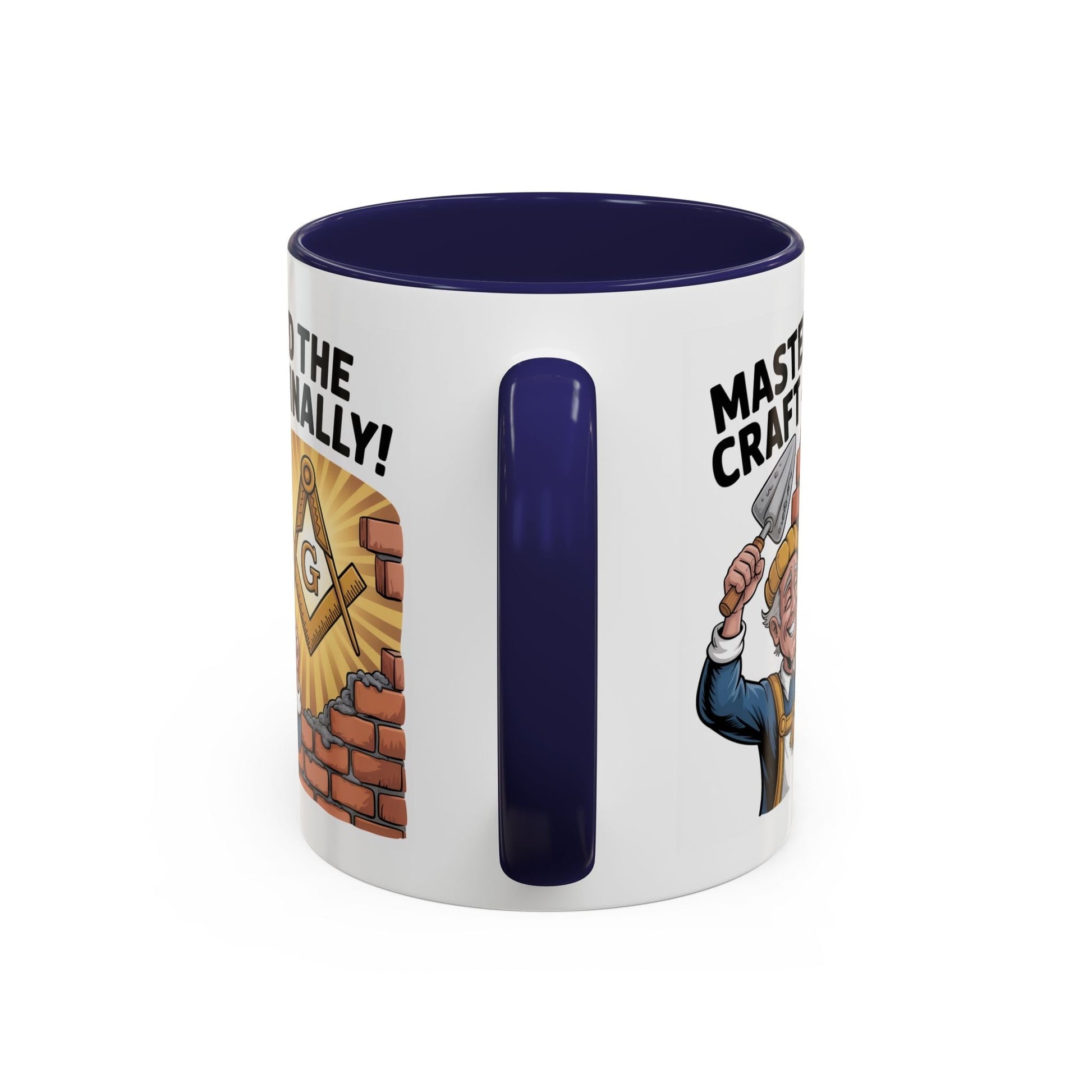 Premium Ready to Go Freemason Design | The Third Degree | Master Mason | Mastering the Craft - Masonic Mugs