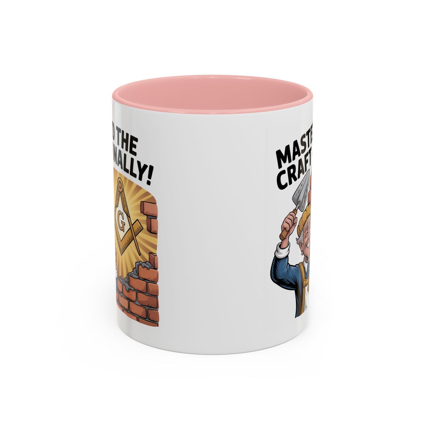 Premium Ready to Go Freemason Design | The Third Degree | Master Mason | Mastering the Craft - Masonic Mugs