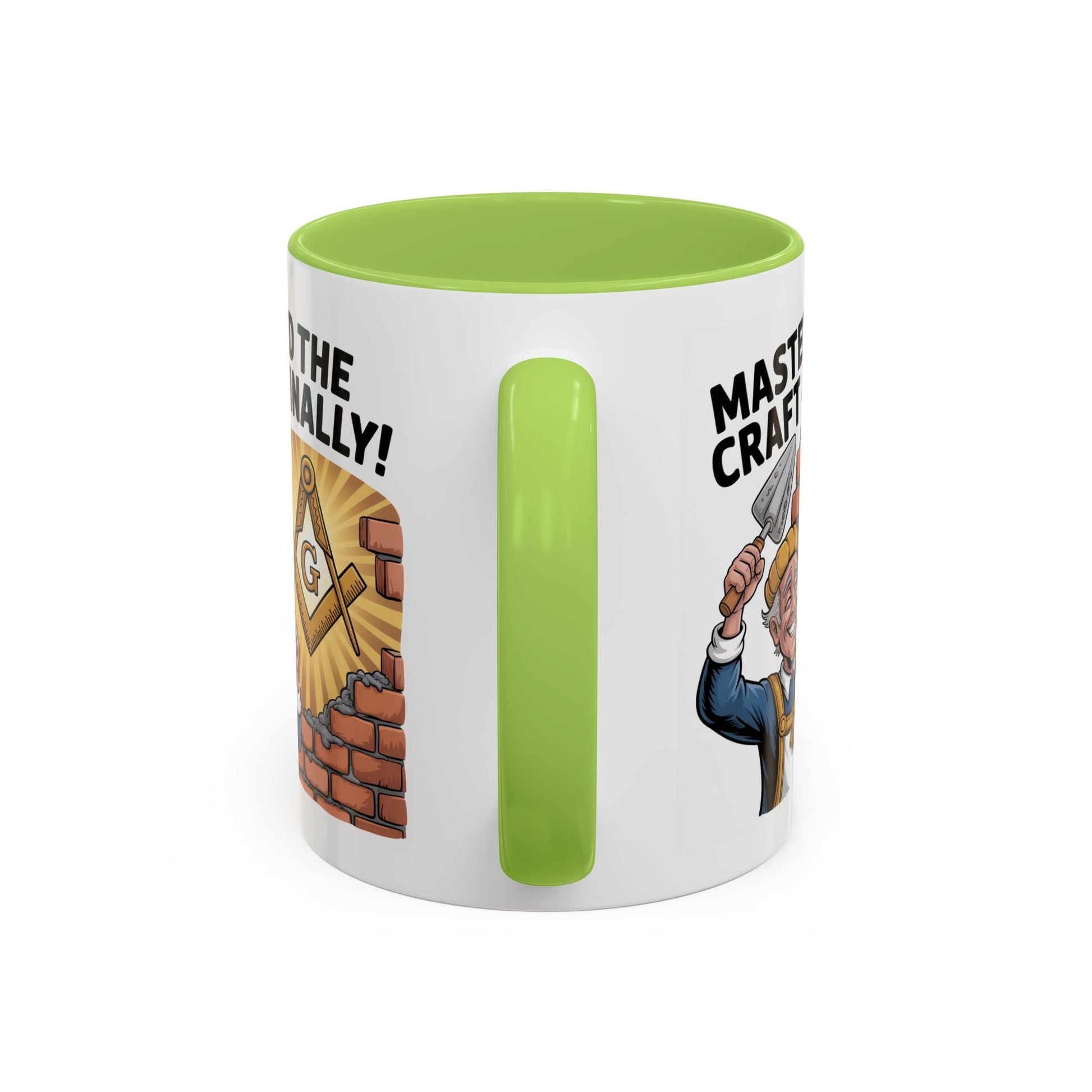 Premium Ready to Go Freemason Design | The Third Degree | Master Mason | Mastering the Craft - Masonic Mugs