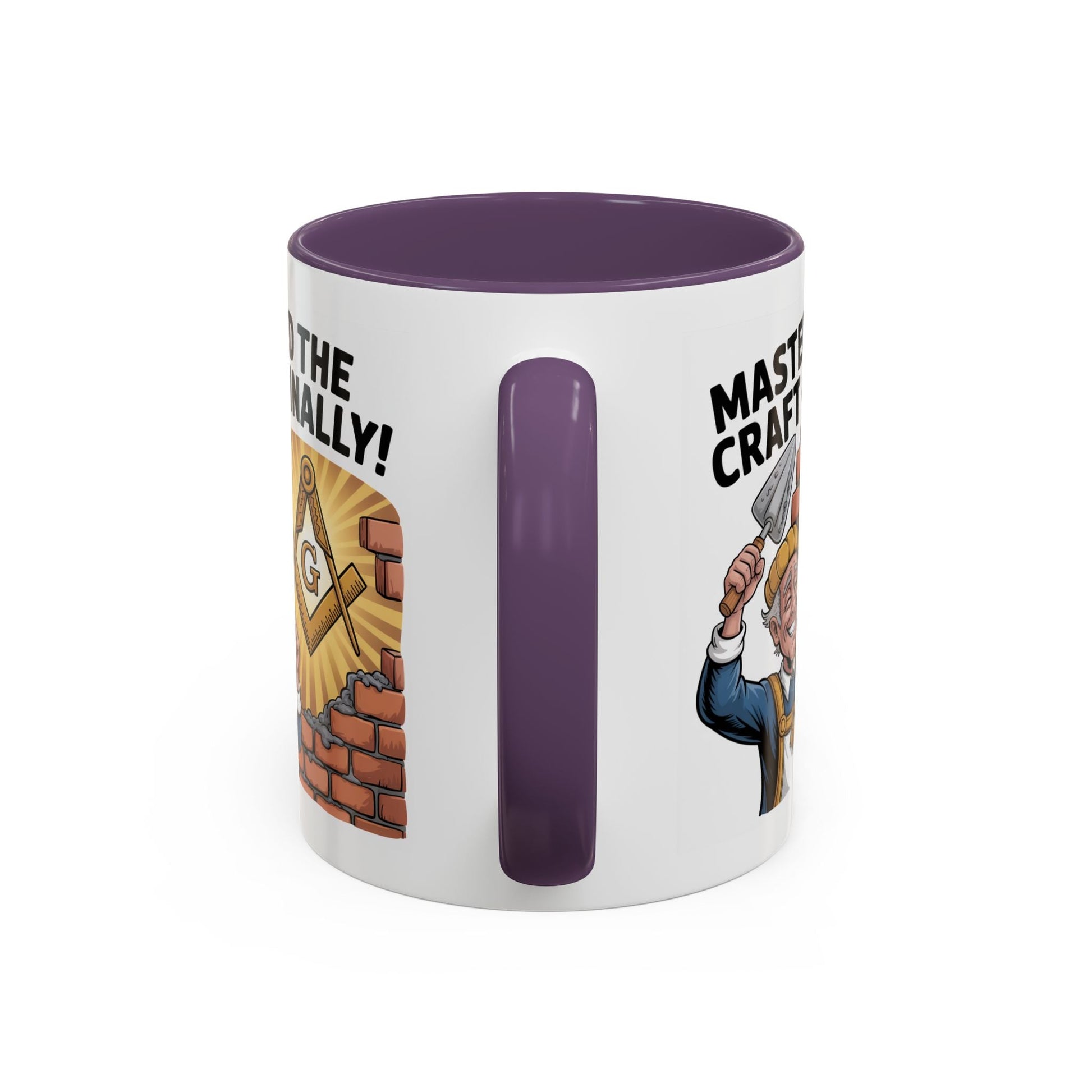Premium Ready to Go Freemason Design | The Third Degree | Master Mason | Mastering the Craft - Masonic Mugs