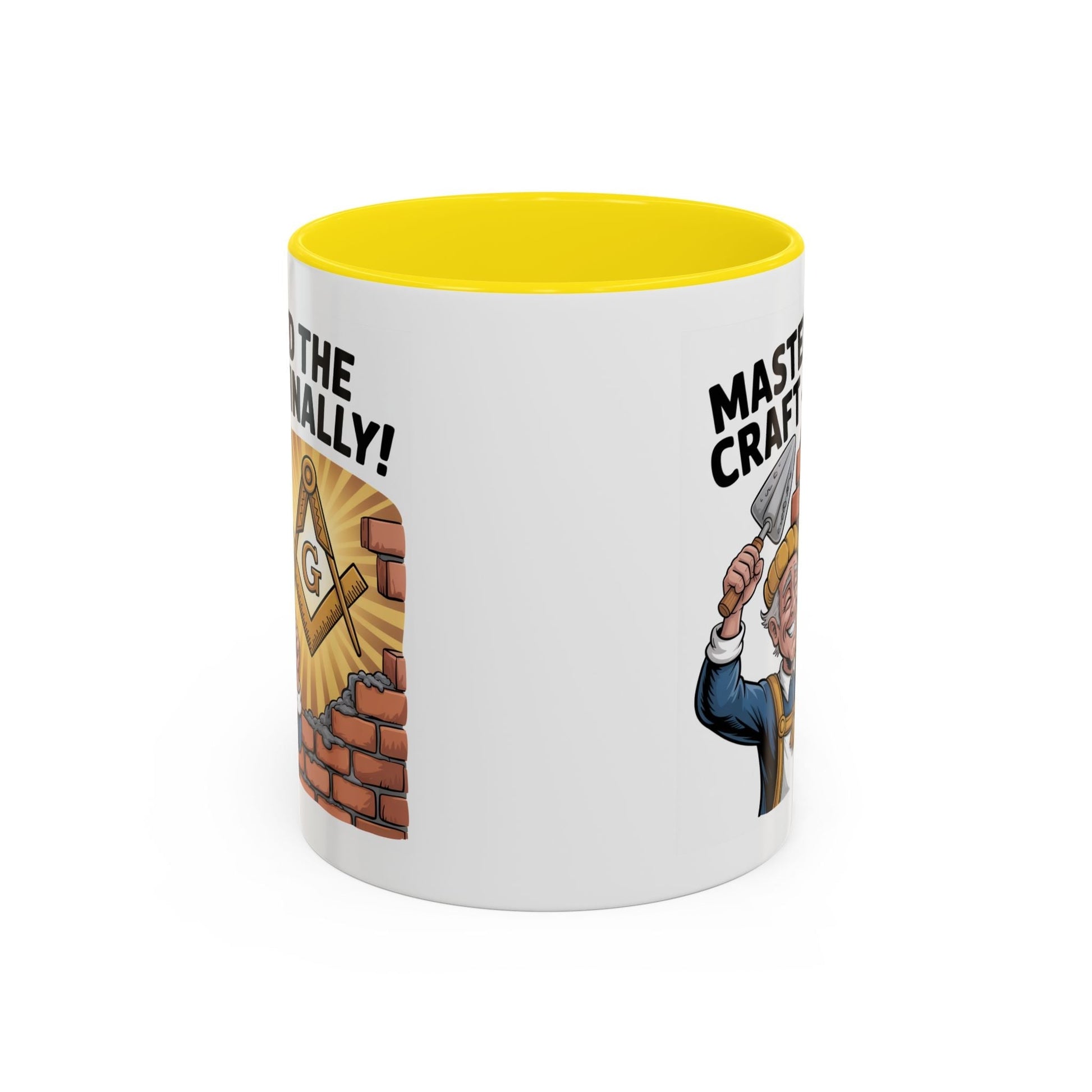 Premium Ready to Go Freemason Design | The Third Degree | Master Mason | Mastering the Craft - Masonic Mugs
