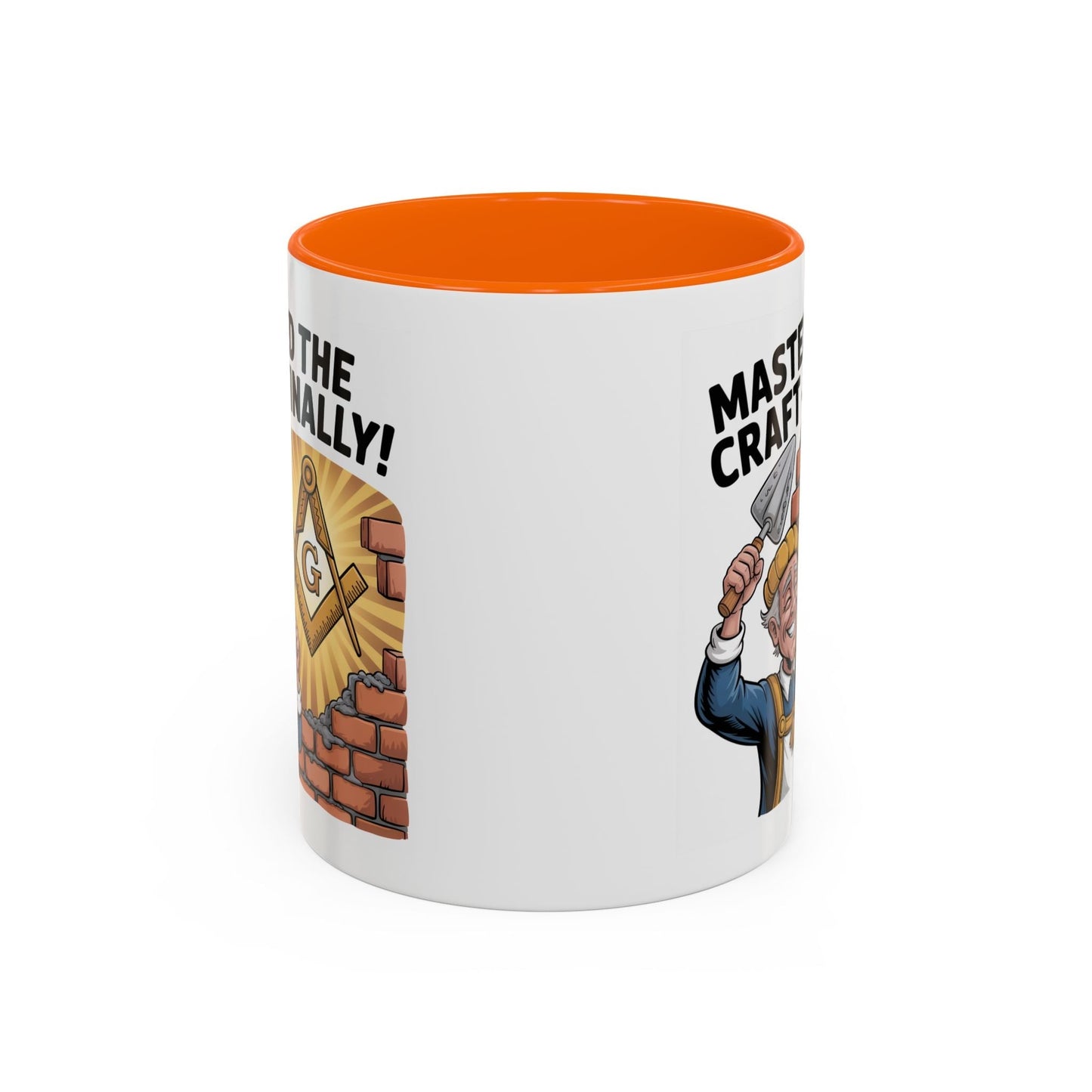Premium Ready to Go Freemason Design | The Third Degree | Master Mason | Mastering the Craft - Masonic Mugs