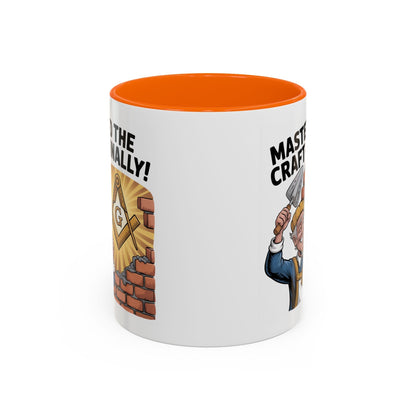 Premium Ready to Go Freemason Design | The Third Degree | Master Mason | Mastering the Craft - Masonic Mugs