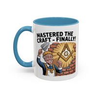 Premium Ready to Go Freemason Design | The Third Degree | Master Mason | Mastering the Craft - Masonic Mugs