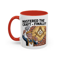 Premium Ready to Go Freemason Design | The Third Degree | Master Mason | Mastering the Craft - Masonic Mugs