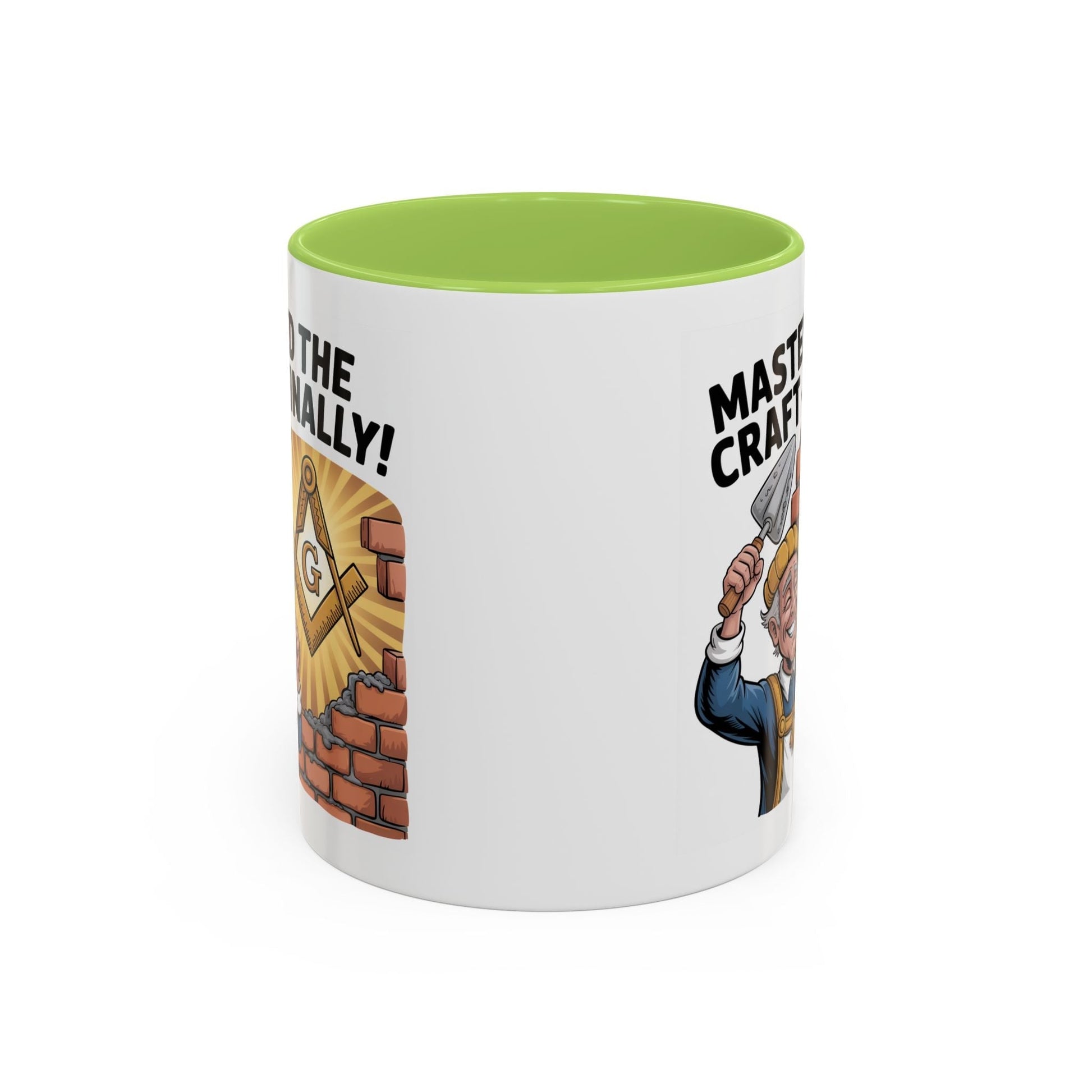 Premium Ready to Go Freemason Design | The Third Degree | Master Mason | Mastering the Craft - Masonic Mugs