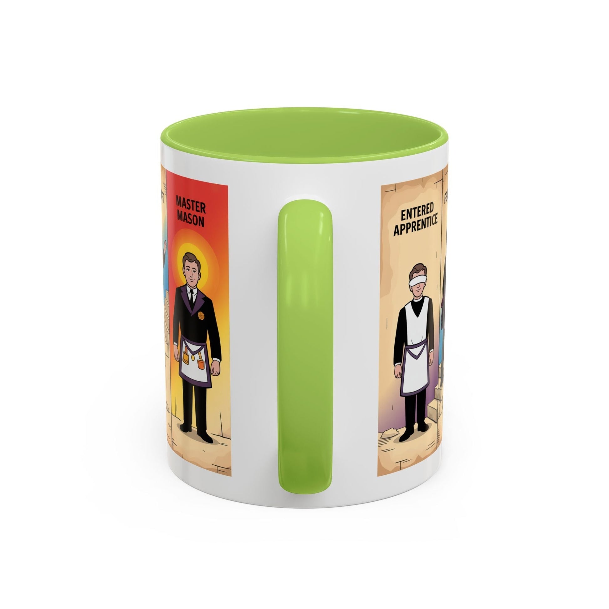 Premium Ready to Go Freemason Design | The Third Degree | Master Mason | Progression - Masonic Mugs