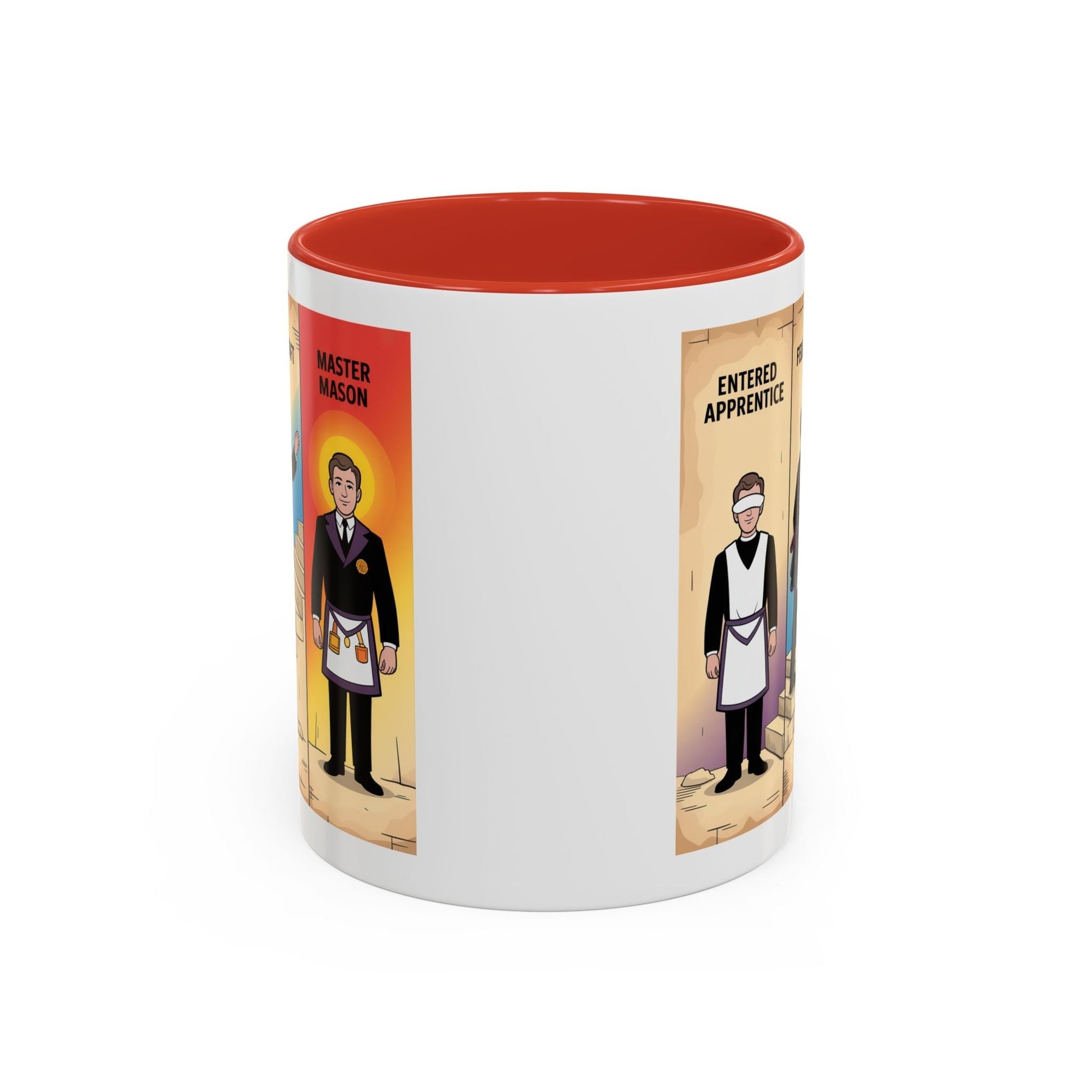 Premium Ready to Go Freemason Design | The Third Degree | Master Mason | Progression - Masonic Mugs