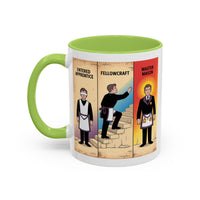 Premium Ready to Go Freemason Design | The Third Degree | Master Mason | Progression - Masonic Mugs
