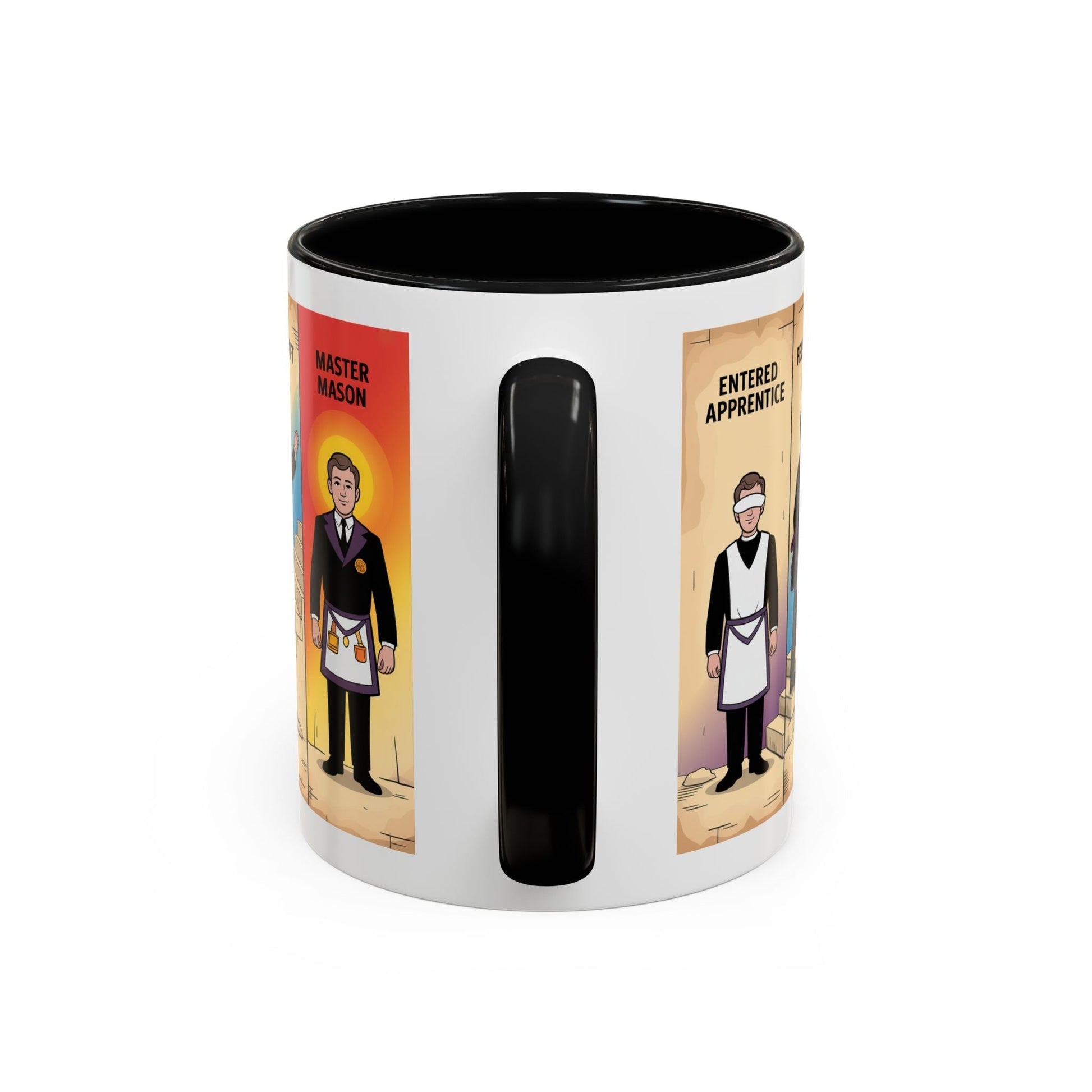 Premium Ready to Go Freemason Design | The Third Degree | Master Mason | Progression - Masonic Mugs