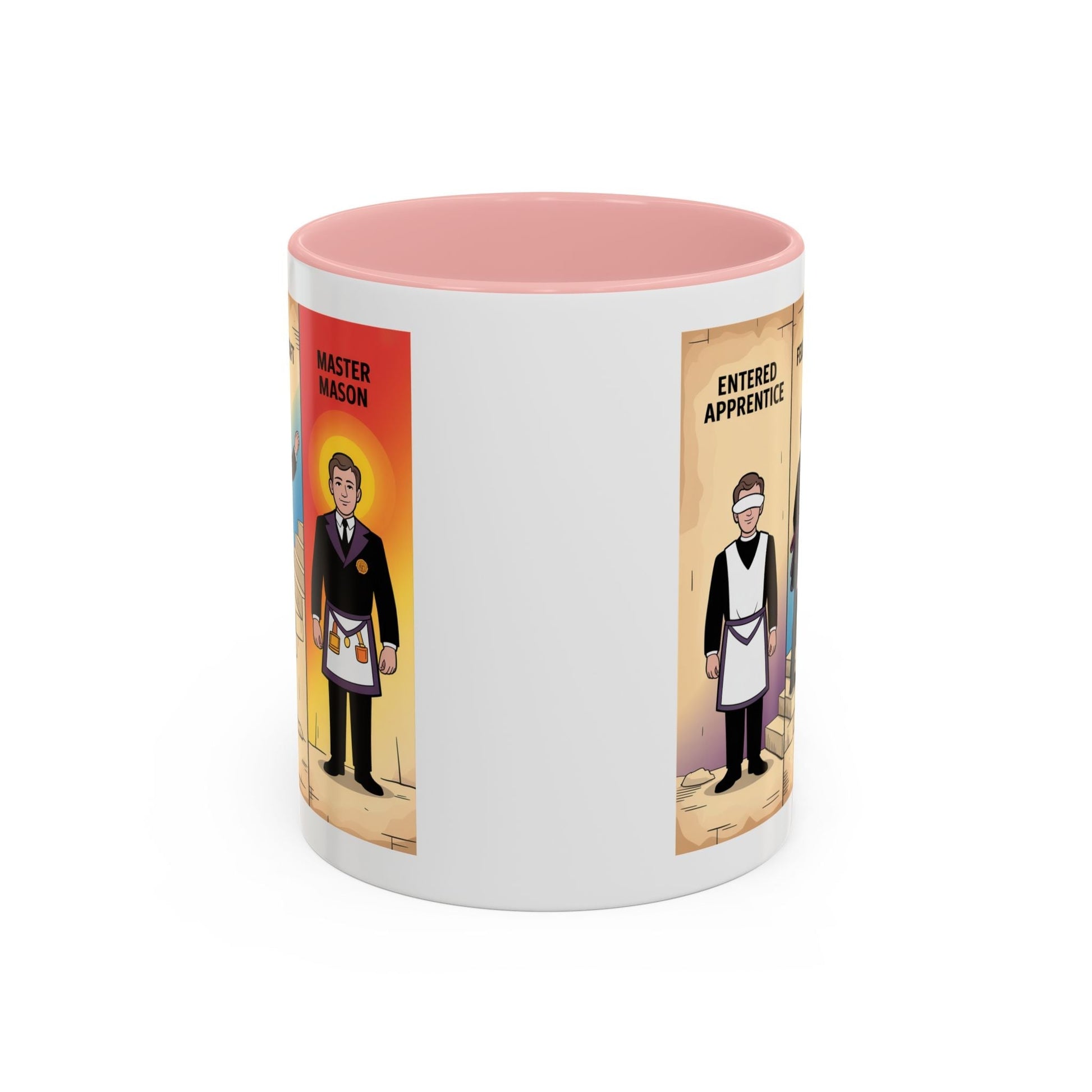 Premium Ready to Go Freemason Design | The Third Degree | Master Mason | Progression - Masonic Mugs