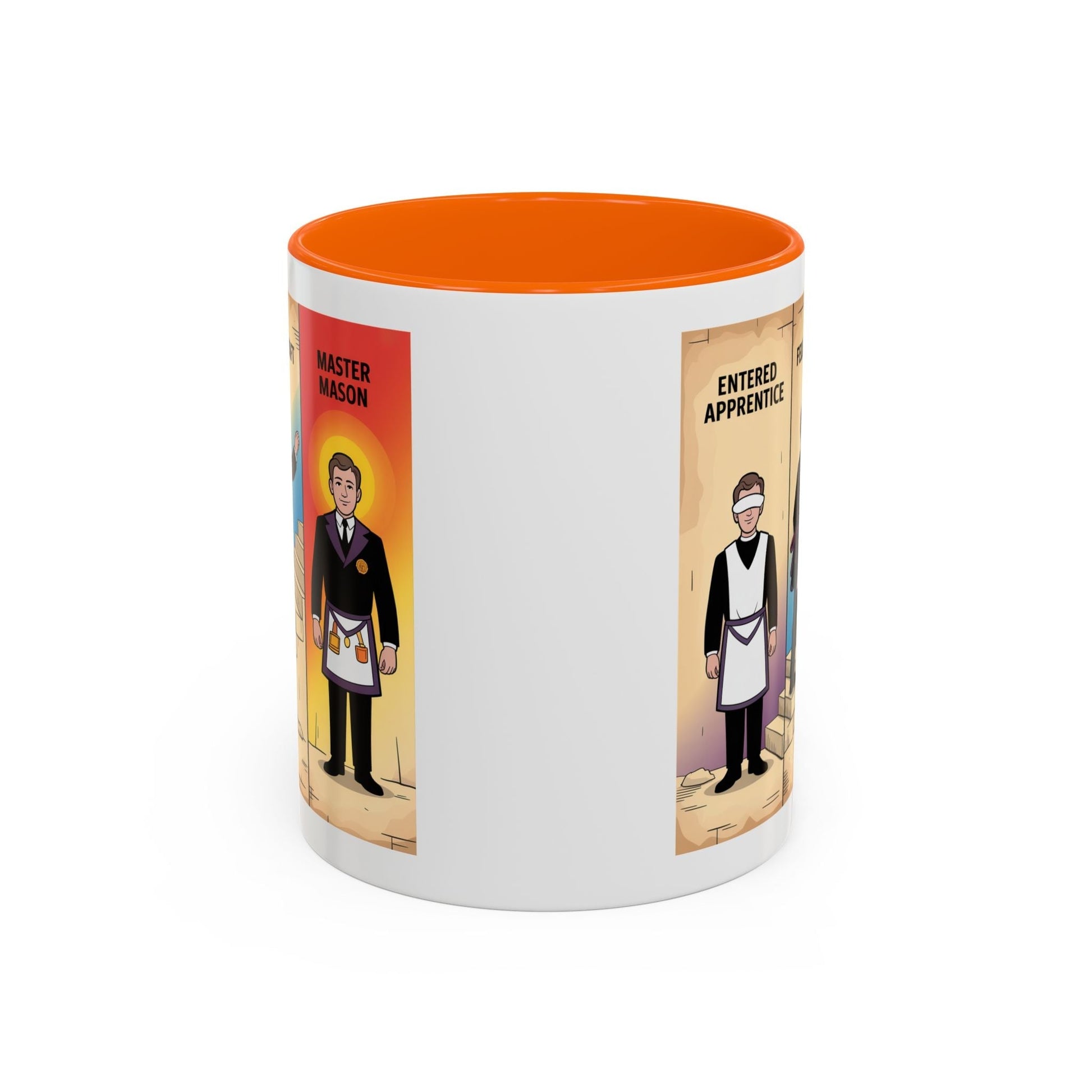 Premium Ready to Go Freemason Design | The Third Degree | Master Mason | Progression - Masonic Mugs
