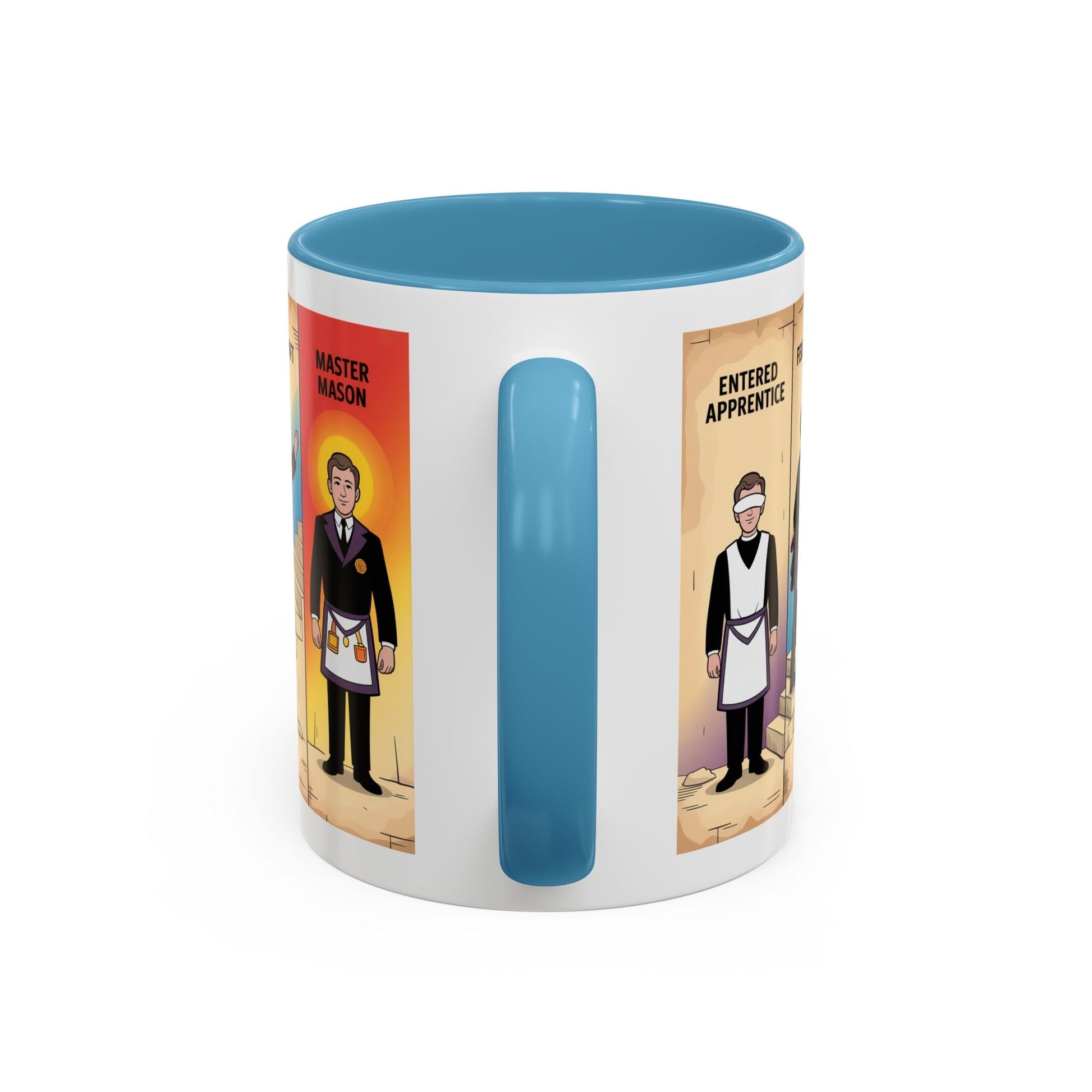 Premium Ready to Go Freemason Design | The Third Degree | Master Mason | Progression - Masonic Mugs