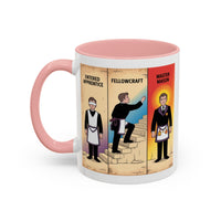 Premium Ready to Go Freemason Design | The Third Degree | Master Mason | Progression - Masonic Mugs
