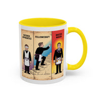 Premium Ready to Go Freemason Design | The Third Degree | Master Mason | Progression - Masonic Mugs