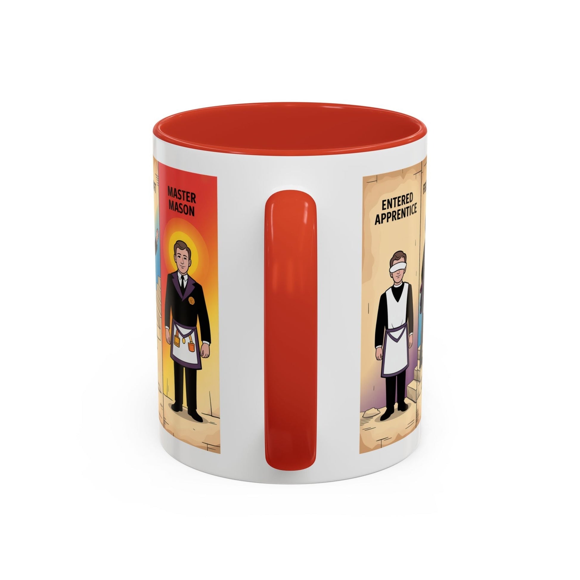 Premium Ready to Go Freemason Design | The Third Degree | Master Mason | Progression - Masonic Mugs