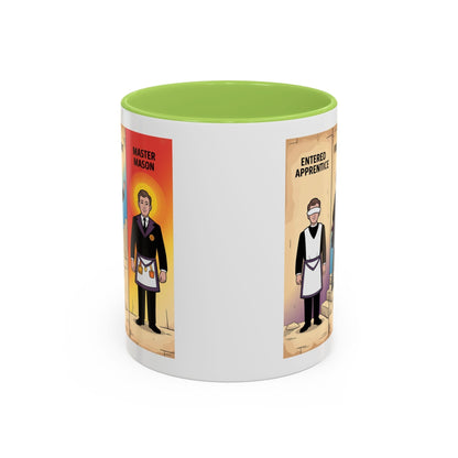 Premium Ready to Go Freemason Design | The Third Degree | Master Mason | Progression - Masonic Mugs