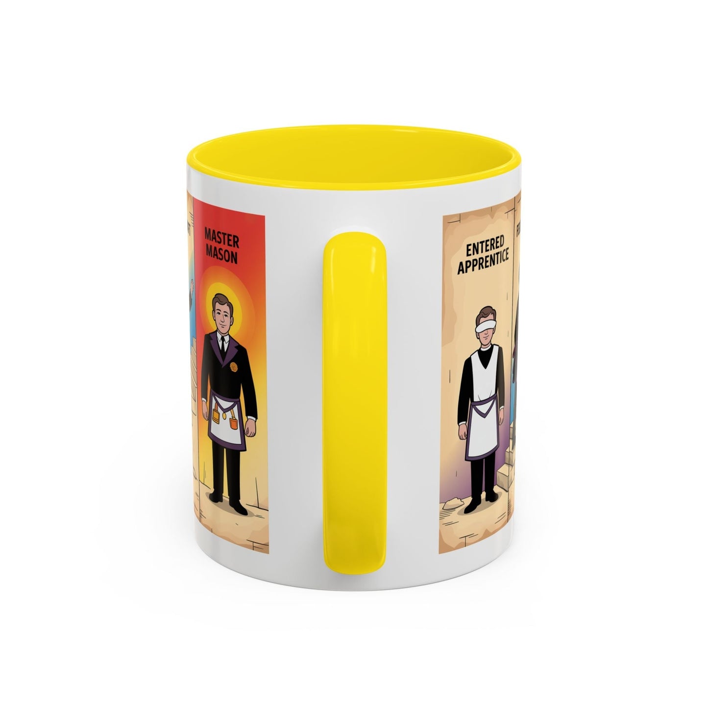 Premium Ready to Go Freemason Design | The Third Degree | Master Mason | Progression - Masonic Mugs