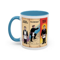 Premium Ready to Go Freemason Design | The Third Degree | Master Mason | Progression - Masonic Mugs