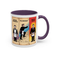 Premium Ready to Go Freemason Design | The Third Degree | Master Mason | Progression - Masonic Mugs