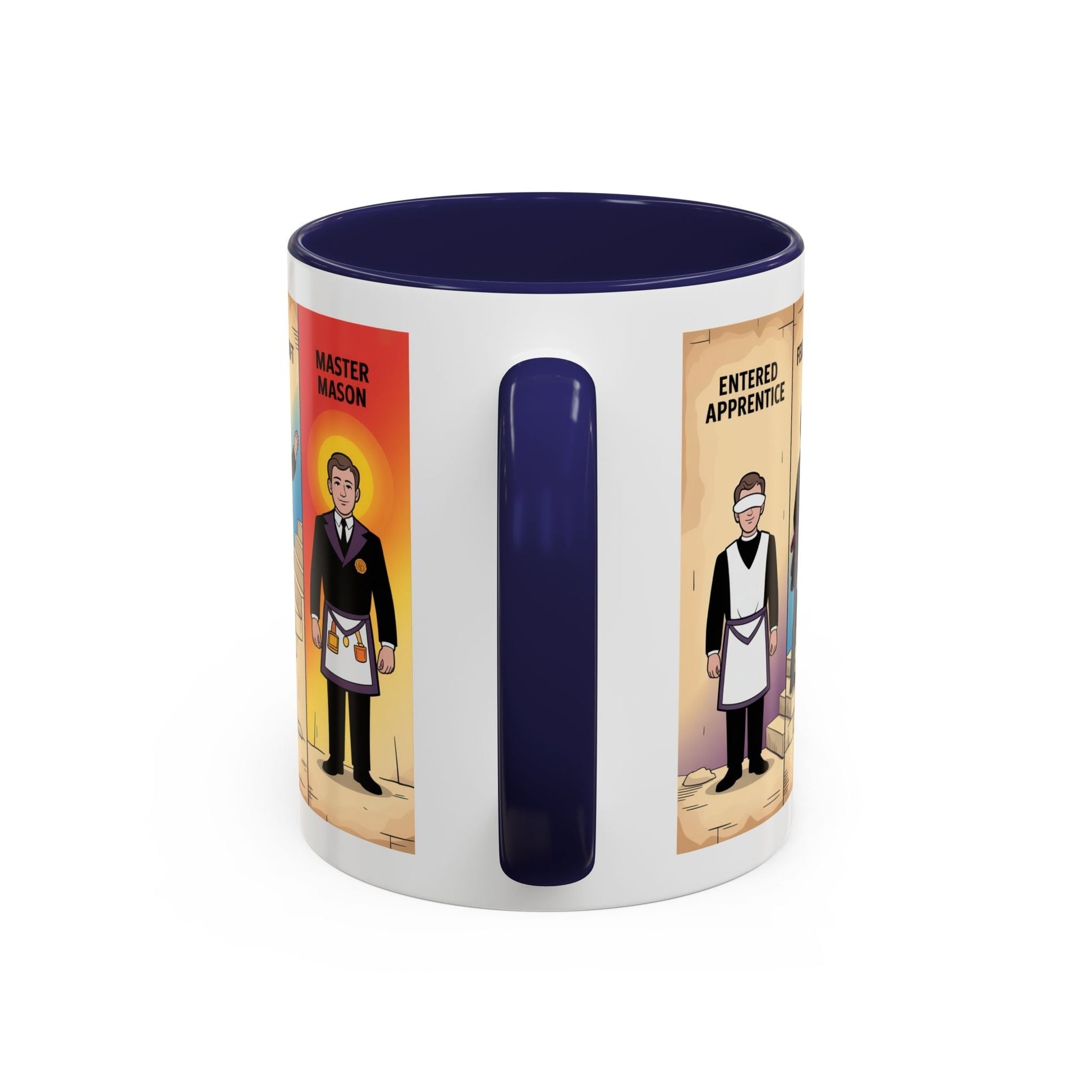 Premium Ready to Go Freemason Design | The Third Degree | Master Mason | Progression - Masonic Mugs