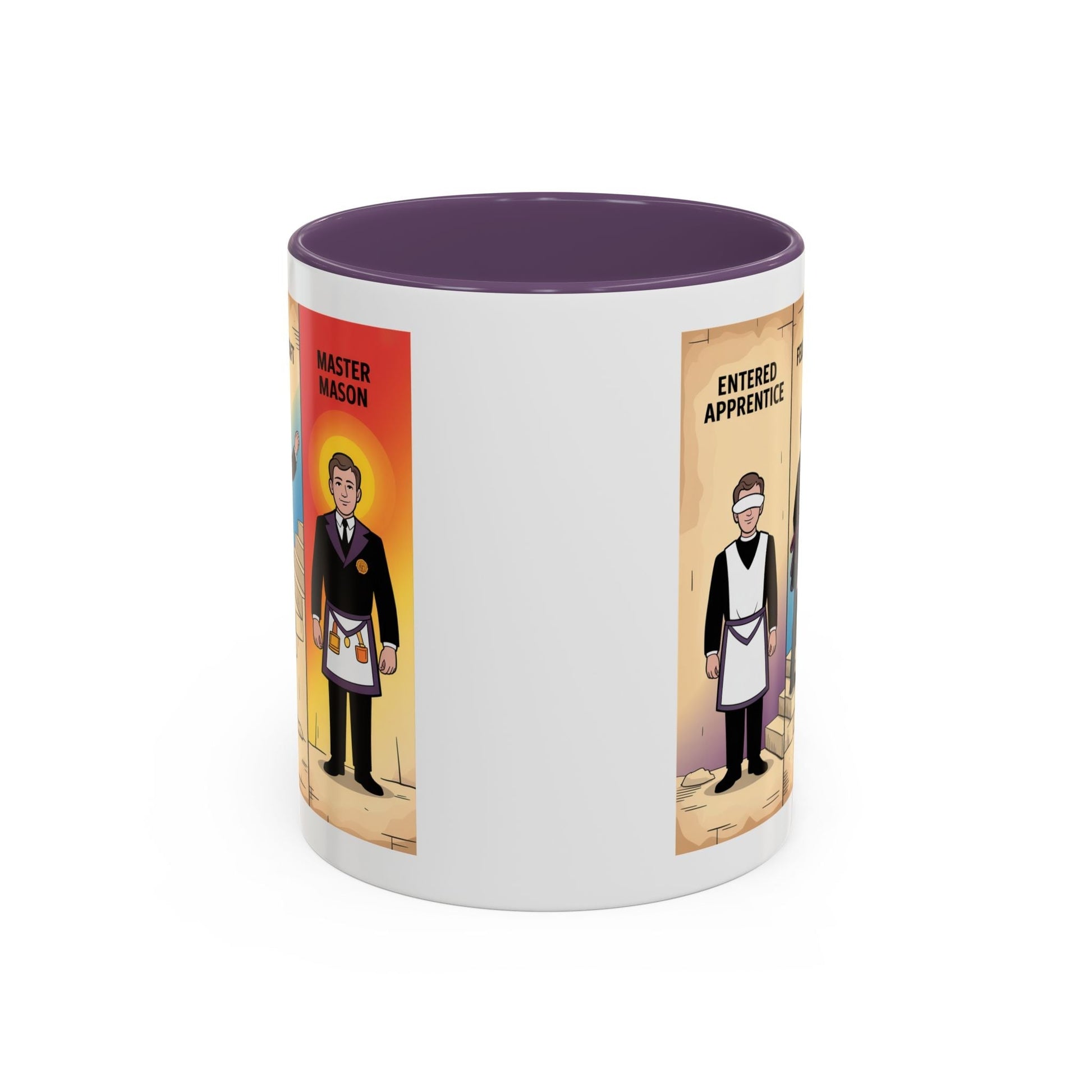 Premium Ready to Go Freemason Design | The Third Degree | Master Mason | Progression - Masonic Mugs