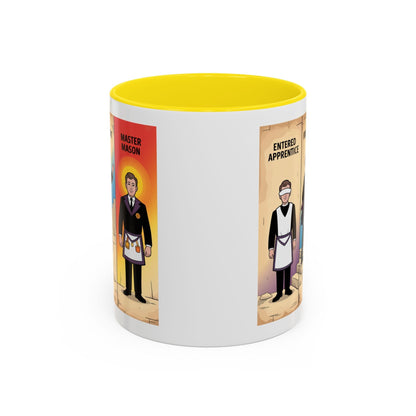 Premium Ready to Go Freemason Design | The Third Degree | Master Mason | Progression - Masonic Mugs