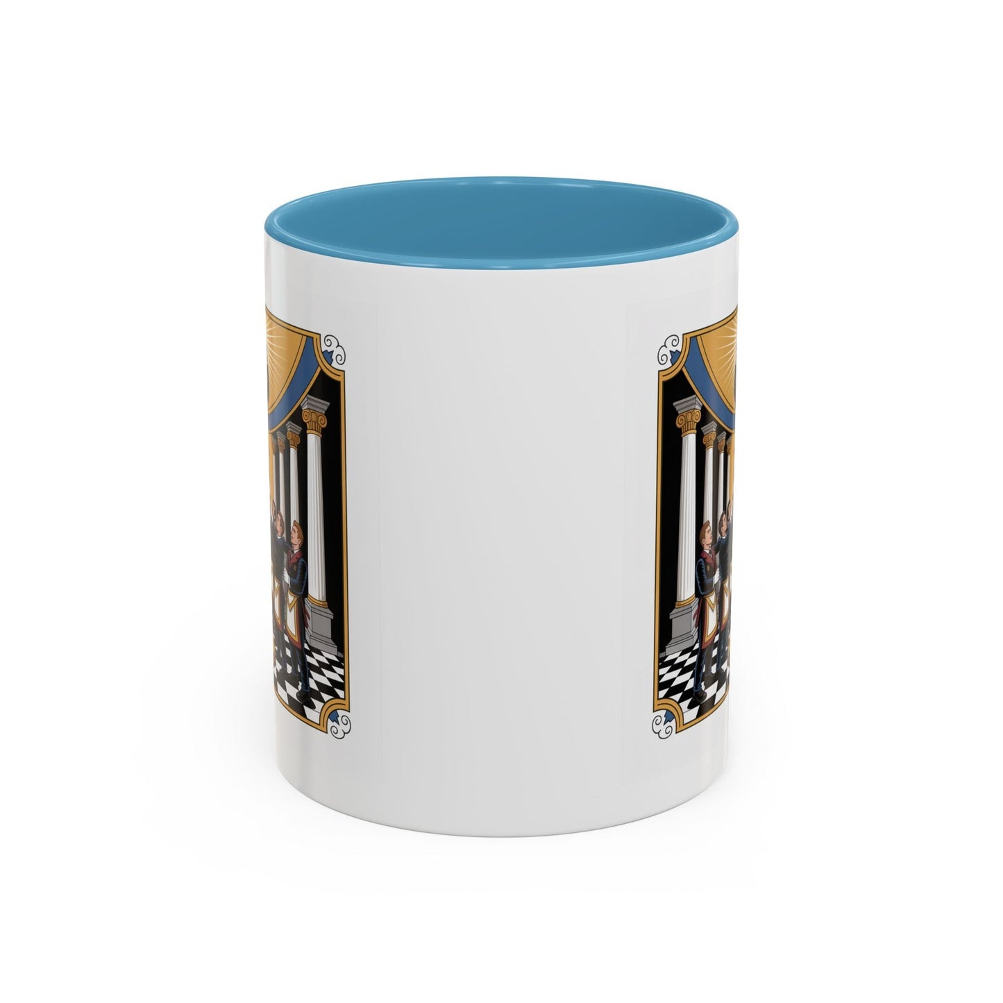 Premium Ready to Go Freemason Design | The Third Degree | Master Mason | Raised - Masonic Mugs
